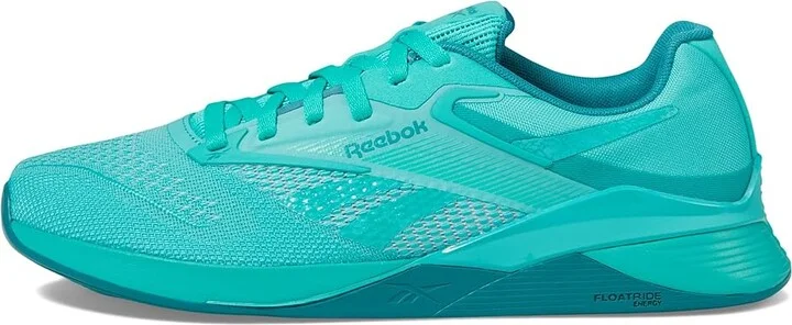 Reebok Women's Nano X4 Women's Shoes Unleashed Green/Team Teal : 5.5 B - Medium, Synthetic/Textile - Image 6