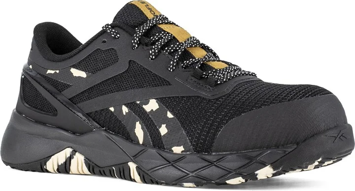 Reebok Women's Nanoflex TR Work Composite Toe Black 7 W