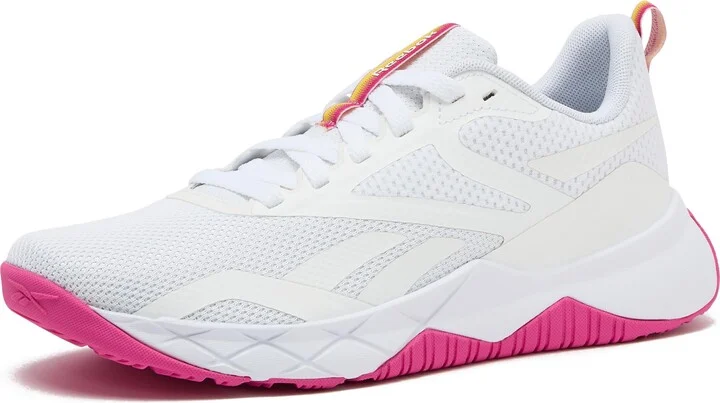 Footwear White/True Pink