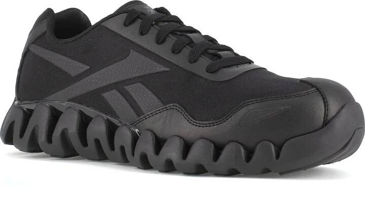 Reebok Women's Zig Pulse Work Composite Toe Black 9 M