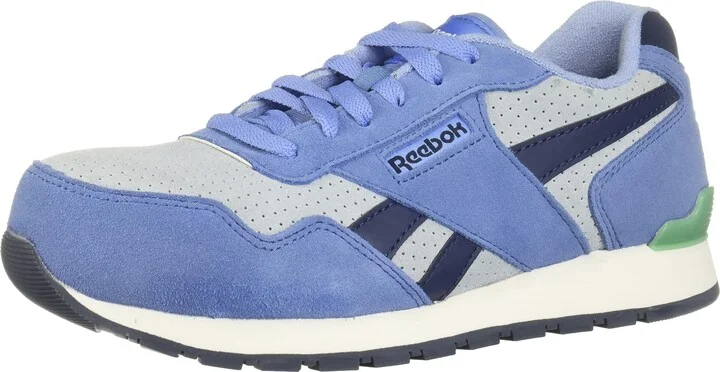 Reebok Work Harman Work Composite Toe Womens Oxford Shoe US Blue