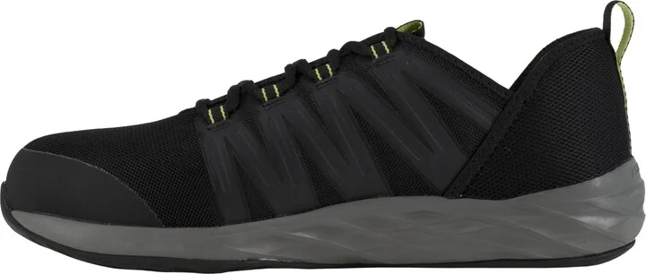 Black and Neon Green