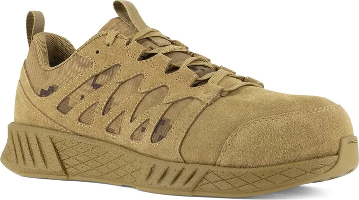 Reebok Work Men's Floatride Energy Tactical Digi-Cam Coyote Composite Toe Boots