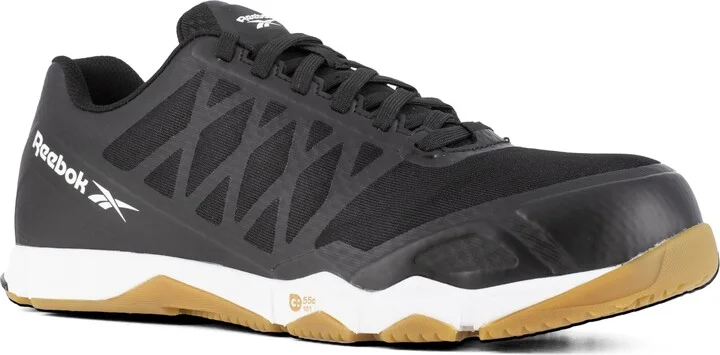 Reebok Work Men's Speed TR Work Composite Toe Boots Black and Gum
