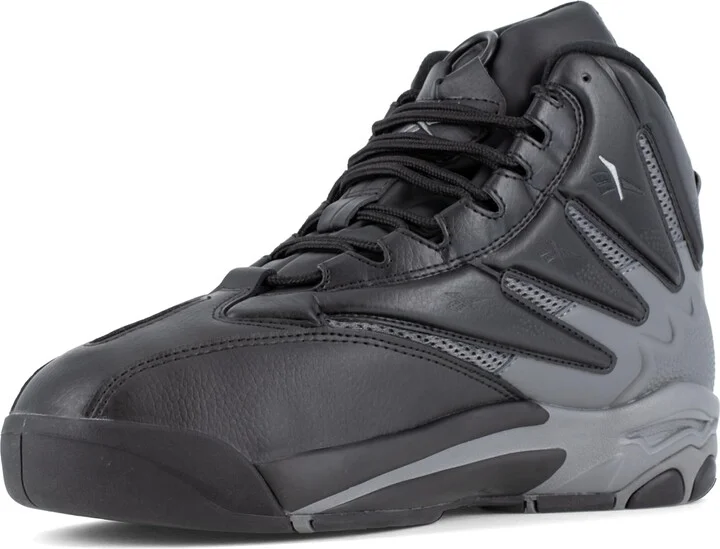 Reebok Work Men's The Blast Work Black and Dark Gray Composite Toe Boots