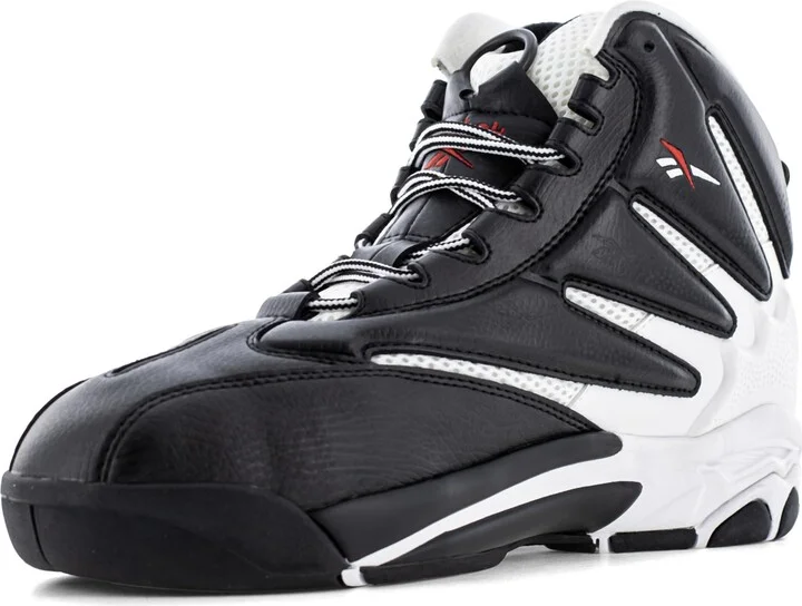 Reebok Work Men's The Blast Work Black and White Composite Toe Boots