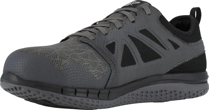 Reebok Work Men's Zprint Steel Toe Athletic Work Shoe Grey - 16 Medium