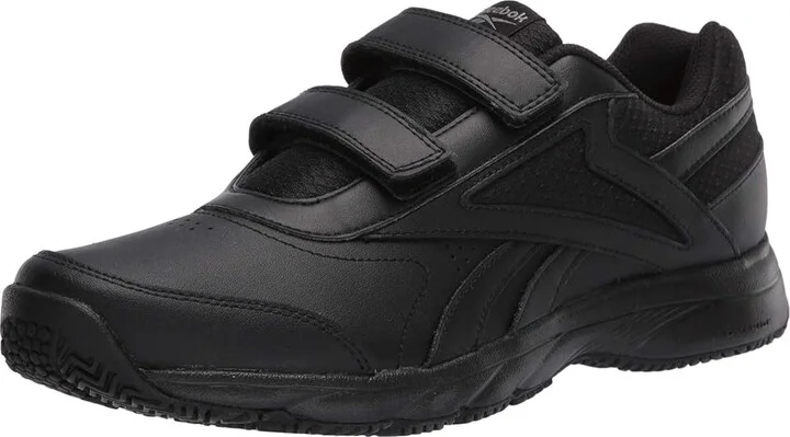 Reebok Work N Cushion 4.0 KC - Velcro Men's Shoes Black/Cold Grey/Black : 8.5 D - Medium - Image 2
