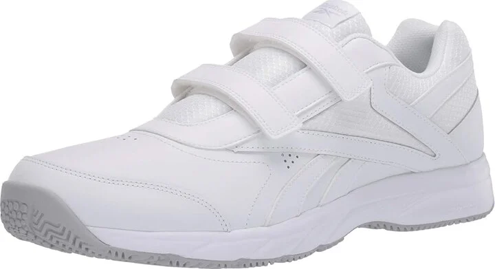 Reebok Work N Cushion 4.0 KC - Velcro Men's Shoes White/Cold Grey/White : 8 D - Medium - Image 2