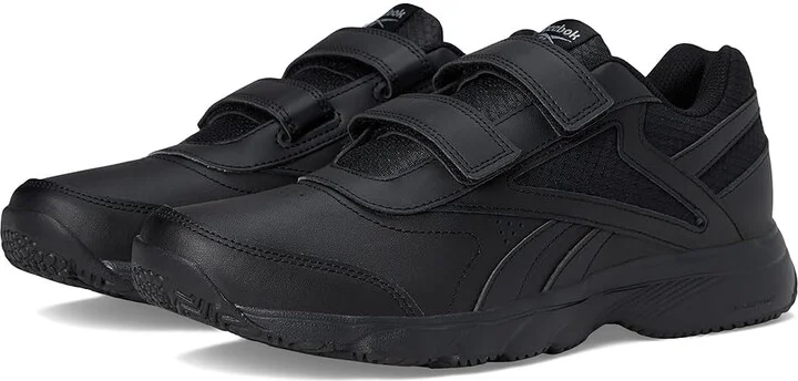 Reebok Work N Cushion 4.0 KC Walking Shoes Black/Grey/AHA : Men's 12 - Women's 13.5 Medium, Leather