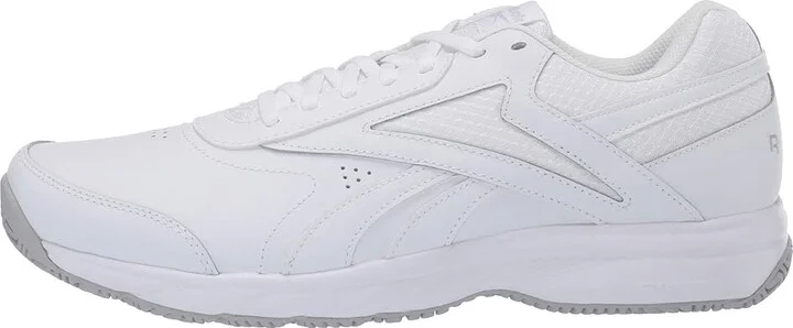 Reebok Work N Cushion 4.0 Men's Shoes White/Cold Grey/White : 8 D - Medium, Leather - Image 7