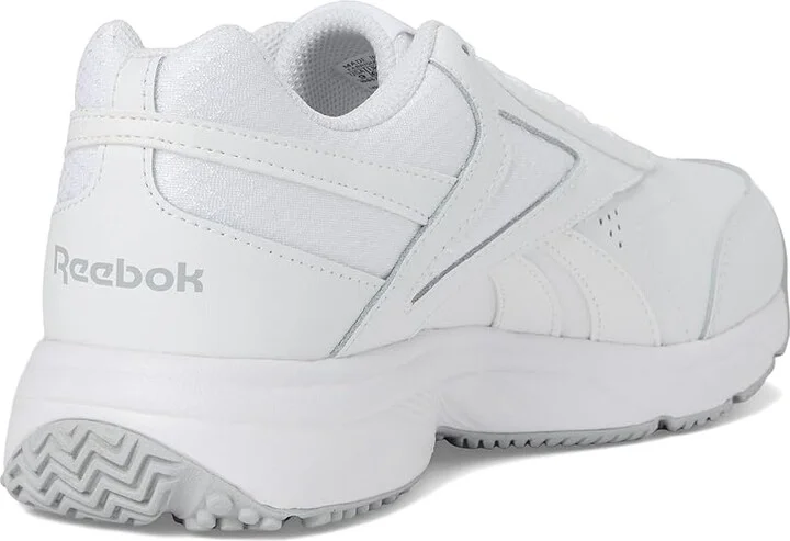 Reebok Work N Cushion 4.0 Women's Shoes White/Grey/AHA : 8 B - Medium, Leather - Image 4