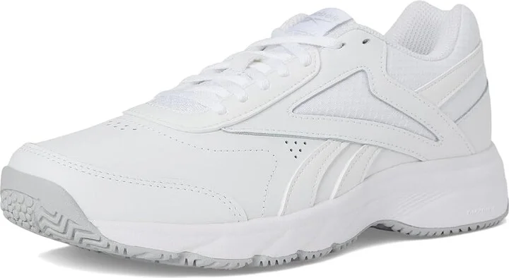Reebok Work N Cushion 4.0 Women's Shoes White/Grey/AHA : 8 B - Medium, Leather - Image 5