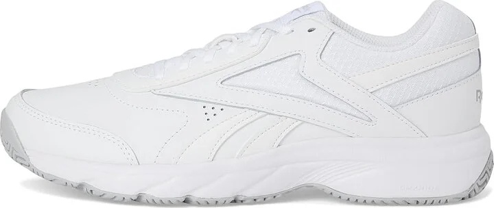 Reebok Work N Cushion 4.0 Women's Shoes White/Grey/AHA : 8 B - Medium, Leather - Image 6