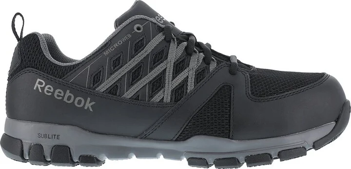 Reebok Work RB4016 Men's Sublite Work Safety Toe Black