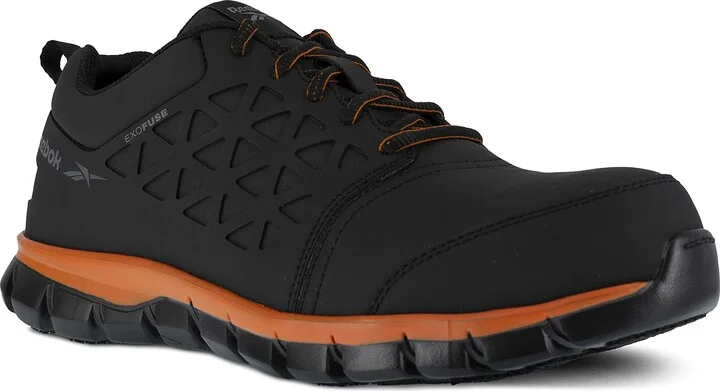 Reebok Work RB4050 Men's Sublite Cushion Work Safety Toe Black