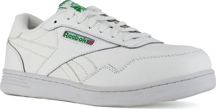 Reebok Work Women's Club MEMT Work White and Green Composite Toe Boots