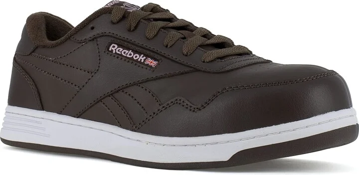Reebok Work Women's RB115 Club MEMT Work Construction Shoe Brown Safety