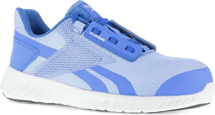 Reebok Work Women's Sublite Legend Work Sky Blue and White Composite Toe Boots