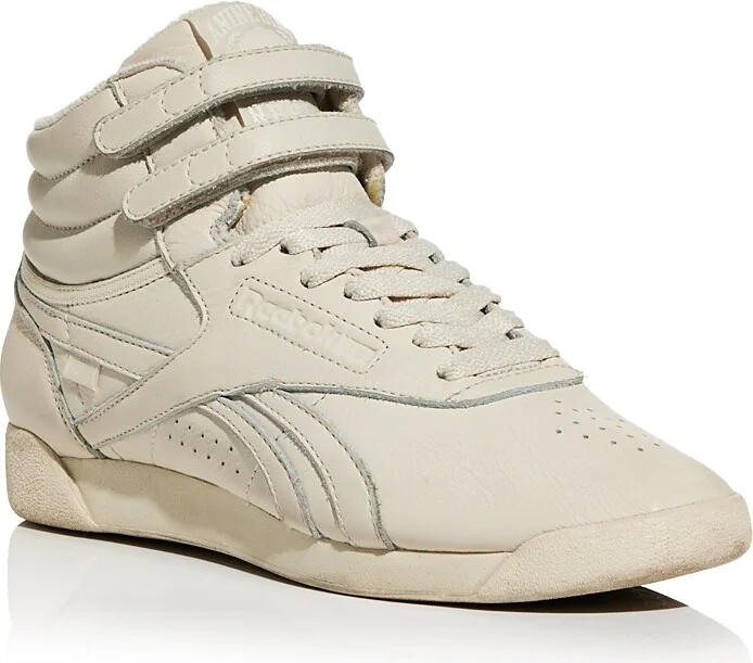 Reebok x Anine Bing Women's Freestyle High Top Sneakers