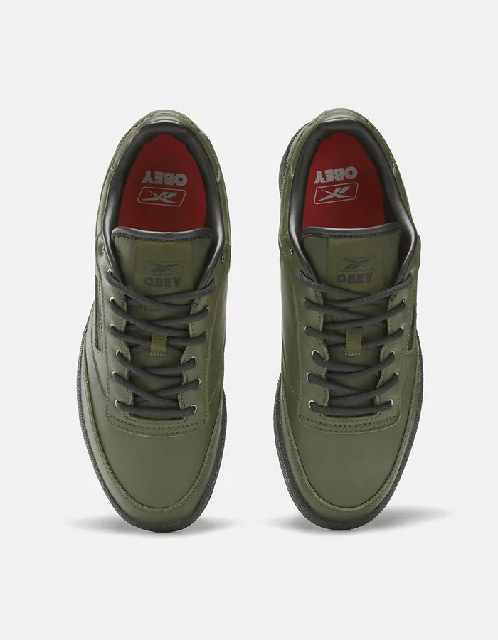 REEBOK x OBEY Club C 85 Mens Shoes - Image 4