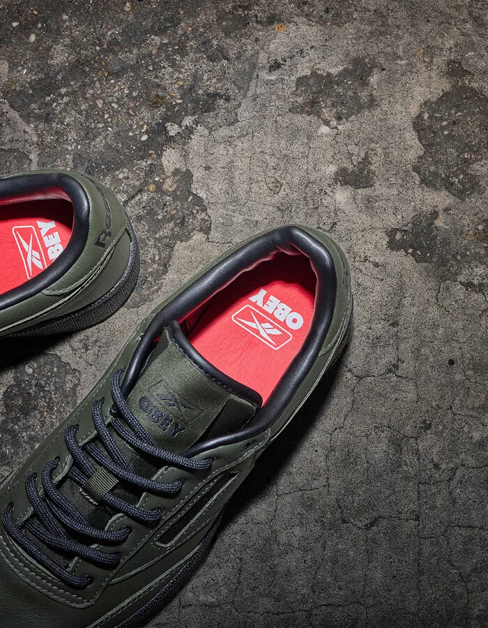 REEBOK x OBEY Club C 85 Mens Shoes - Image 9