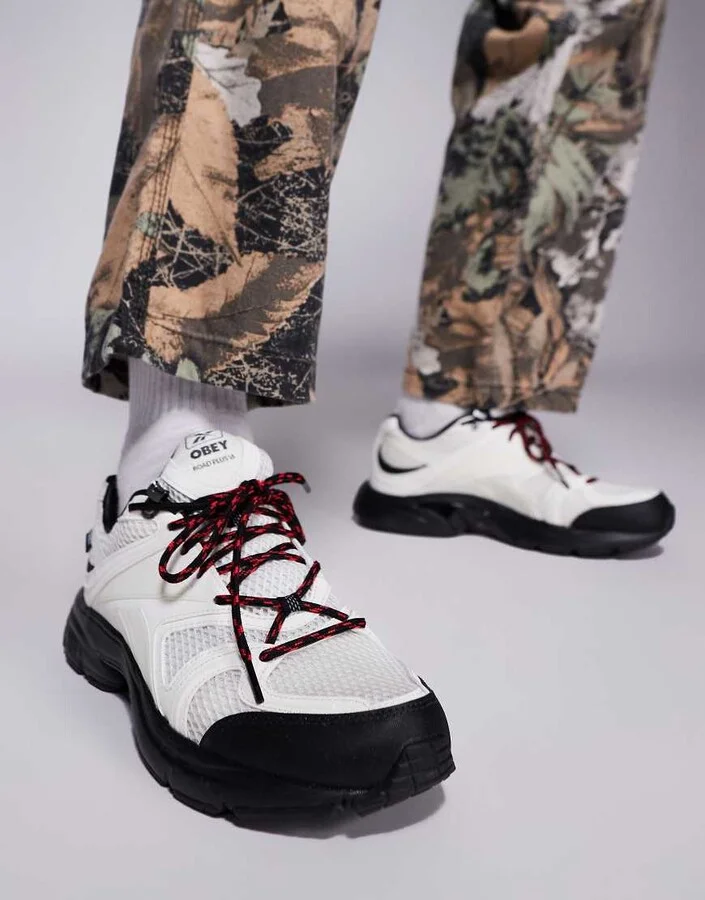 Reebok x Obey Premier Road Plus VI sneakers in white