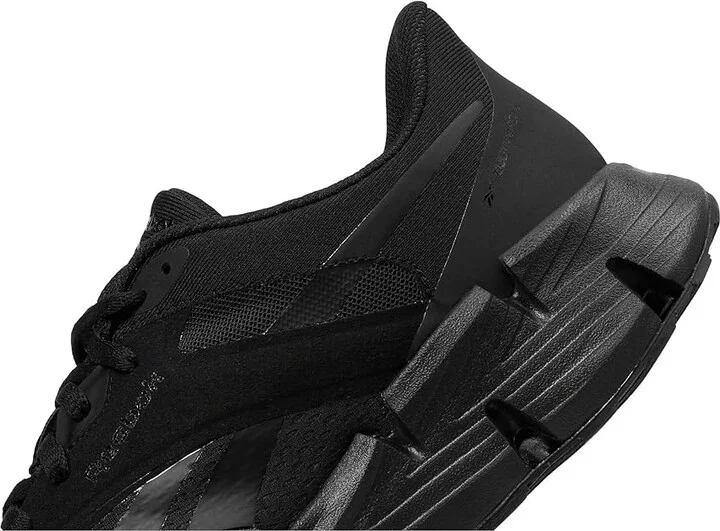 Reebok Zig Dynamica 5 Shoes Black/Black/White : Men's 8 - Women's 9.5 Medium, Synthetic - Image 4
