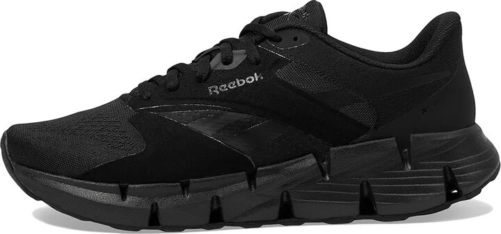 Reebok Zig Dynamica 5 Shoes Black/Black/White : Men's 8 - Women's 9.5 Medium, Synthetic - Image 5