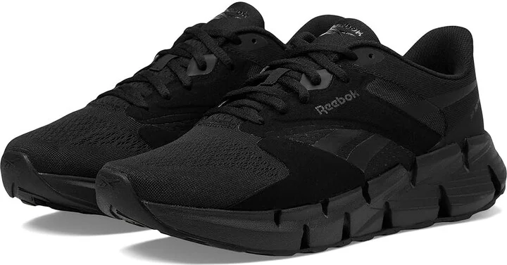 Reebok Zig Dynamica 5 Shoes Black/Black/White : Men's 8 - Women's 9.5 Medium, Synthetic