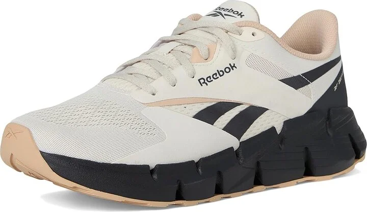 Reebok Zig Dynamica 5 Shoes Sand/Tan/Washed Black : Men's 4 - Women's 5.5 Medium, Synthetic - Image 5
