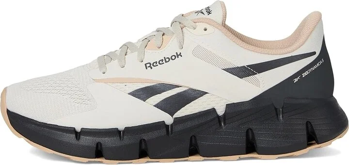 Reebok Zig Dynamica 5 Shoes Sand/Tan/Washed Black : Men's 4 - Women's 5.5 Medium, Synthetic - Image 6