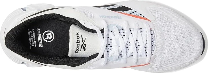 Reebok Zig Dynamica 5 Shoes White/Black/Red : Men's 12.5 - Women's 14 Medium, Synthetic - Image 2