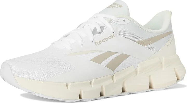 Reebok Zig Dynamica 5 Shoes White/Vintagechalk/Sportbeige : Men's 8 - Women's 9.5 Medium, Synthetic - Image 5