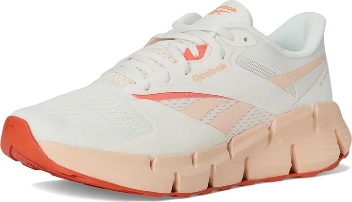 Reebok Zig Dynamica 5 Women's Shoes Chalk/Washed Clay/Coral : 11 B - Medium, Rubber/Synthetic - Image 5