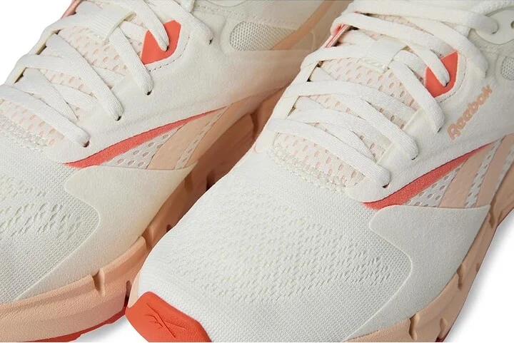 Reebok Zig Dynamica 5 Women's Shoes Chalk/Washed Clay/Coral : 11 B - Medium, Rubber/Synthetic - Image 7