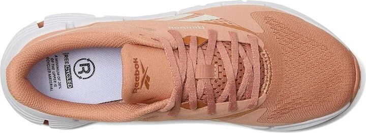 Reebok Zig Dynamica 5 Women's Shoes Clay/Chalk/Dark Ginger : 5 B - Medium, Rubber/Synthetic - Image 2