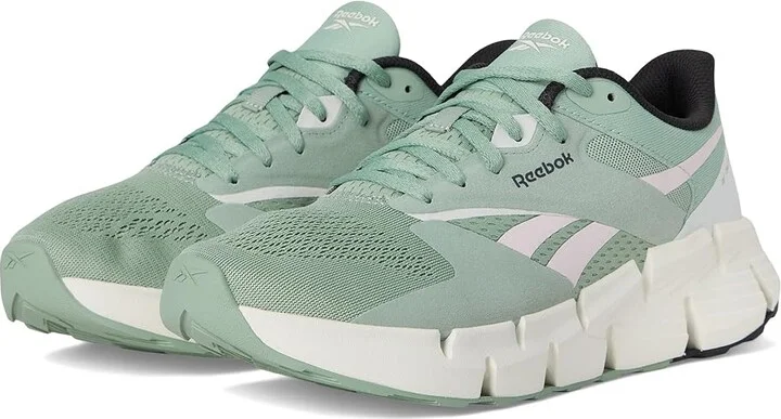 Reebok Zig Dynamica 5 Women's Shoes Hybridgreen/Frostedberry/Barelygrey : 5 B - Medium, Rubber/Synthetic