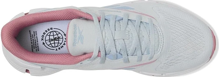 Reebok Zig Dynamica 5 Women's Shoes Moon/White/Dustyrose : 5 B - Medium, Rubber/Synthetic - Image 2