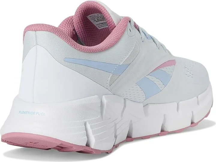 Reebok Zig Dynamica 5 Women's Shoes Moon/White/Dustyrose : 5 B - Medium, Rubber/Synthetic - Image 4