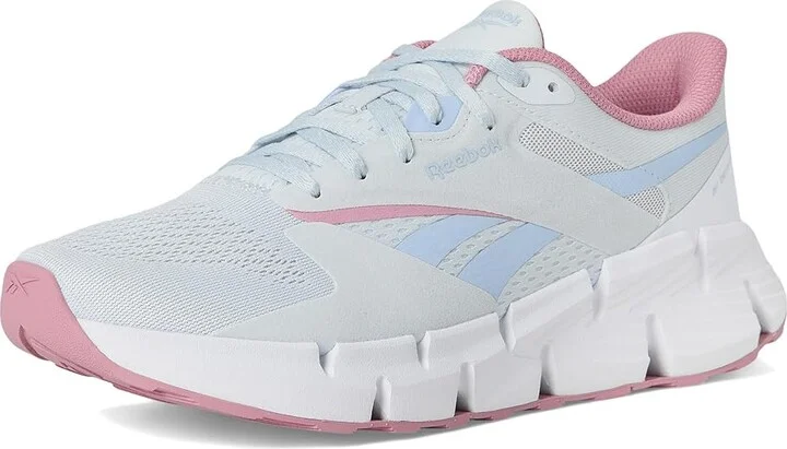 Reebok Zig Dynamica 5 Women's Shoes Moon/White/Dustyrose : 5 B - Medium, Rubber/Synthetic - Image 5