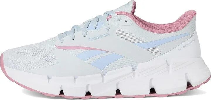 Reebok Zig Dynamica 5 Women's Shoes Moon/White/Dustyrose : 5 B - Medium, Rubber/Synthetic - Image 6