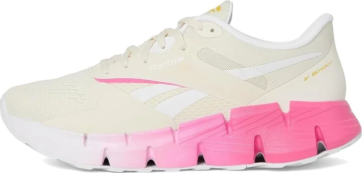 Reebok Zig Dynamica 5 Women's Shoes Vintgchalk/White/Trupink : 5 B - Medium, Rubber/Synthetic - Image 6