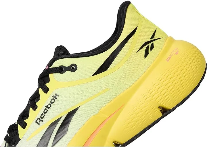 Reebok Zignition Men's Running Shoes Black/Electric Yellow : 7 D - Medium, Synthetic - Image 7