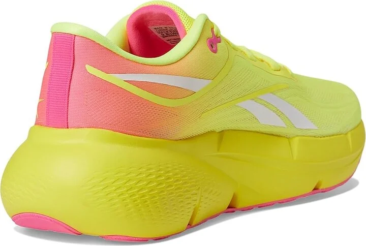 Reebok Zignition Women's Running Shoes Electric Yellow/Atomic Pink/Chalk : 5 B - Medium, Synthetic - Image 4