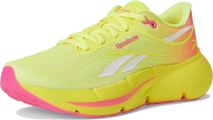 Reebok Zignition Women's Running Shoes Electric Yellow/Atomic Pink/Chalk : 5 B - Medium, Synthetic - Image 5