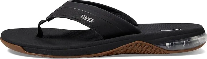 Reef Anchor Men's Shoes Black/Silver : 7 D - Medium, Synthetic - Image 6