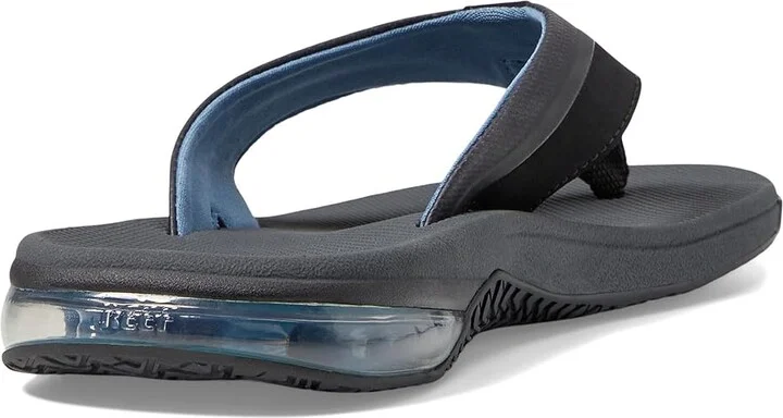 Reef Anchor Men's Shoes Grey/Blue : 9 D - Medium, Synthetic - Image 4
