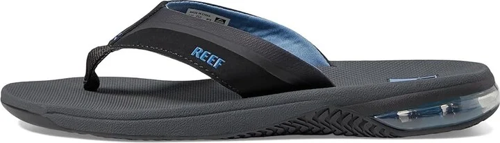 Reef Anchor Men's Shoes Grey/Blue : 9 D - Medium, Synthetic - Image 6