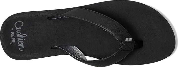 Reef Baja Ana Women's Sandals Black/Grey : 5 B - Medium, Rubber - Image 2